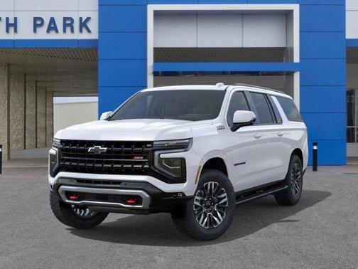 Summit White 2026 Chevrolet Suburban Z71