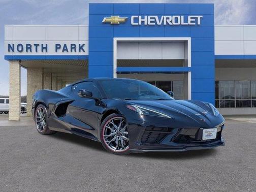 Black 2024 Chevrolet Corvette Stingray w/1LT