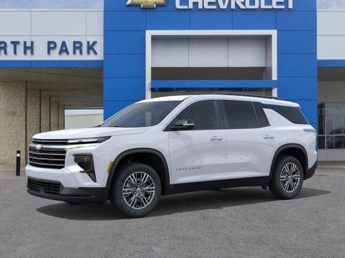 White 2026 Chevrolet Traverse LT