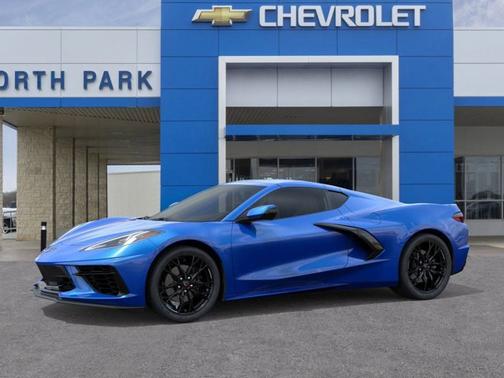 Blue 2026 Chevrolet Corvette Stingray w/1LT