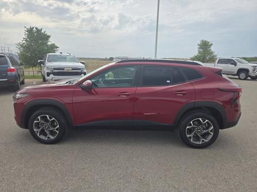 Crimson Metallic 2024 Chevrolet Trax LT