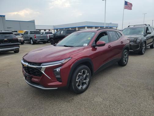 Crimson Metallic 2024 Chevrolet Trax LT