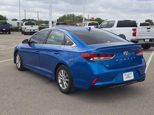 Electric Blue 2018 Hyundai SONATA SE