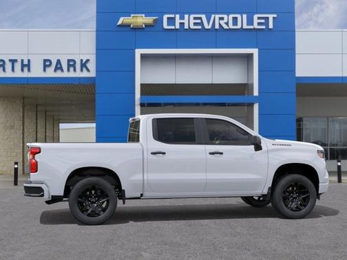 White 2026 Chevrolet Silverado 1500 Custom