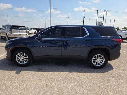 Northsky Blue Metallic 2023 Chevrolet Traverse LS