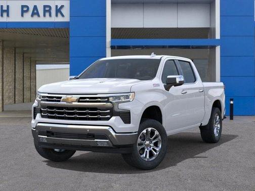 Polar White 2026 Chevrolet Silverado 1500 LTZ