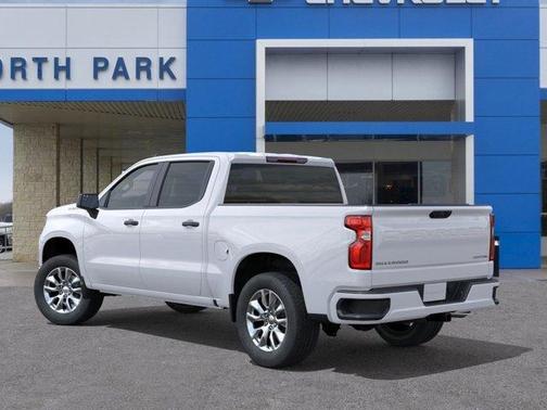 Summit White 2026 Chevrolet Silverado 1500 Custom