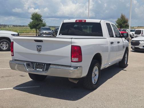 Black Clearcoat 2022 RAM 1500 Classic Tradesman Quad Cab 4x2 6'4  Box