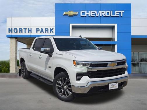 Summit White 2023 Chevrolet Silverado 1500 LT