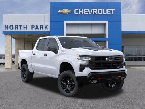 Summit White 2026 Chevrolet Silverado 1500 LT Trail Boss