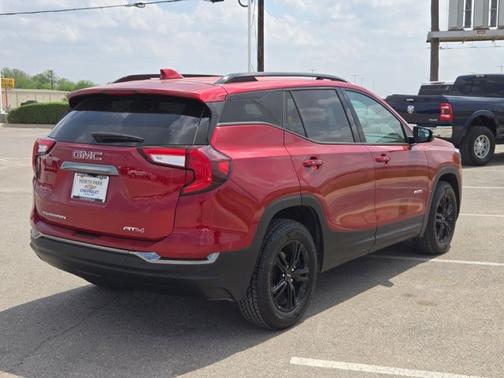 Volcanic Red 2024 GMC Terrain AT4