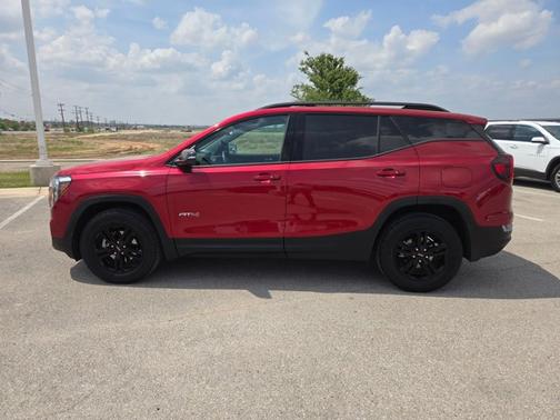 Volcanic Red 2024 GMC Terrain AT4