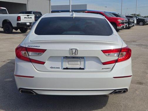 White 2020 Honda Accord Sport 1.5T