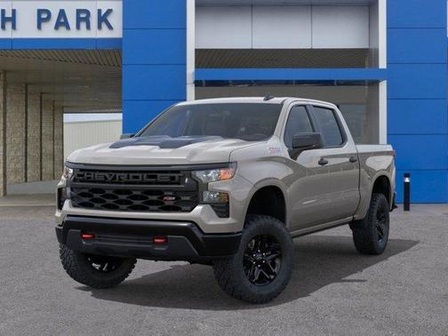 White 2026 Chevrolet Silverado 1500 Custom Trail Boss