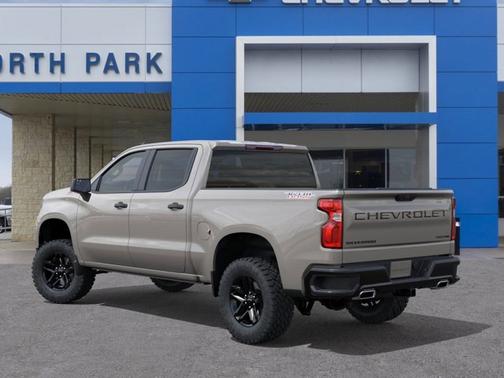 White 2026 Chevrolet Silverado 1500 Custom Trail Boss