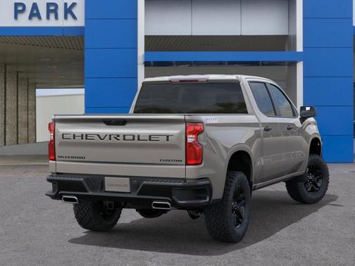 White 2026 Chevrolet Silverado 1500 Custom Trail Boss