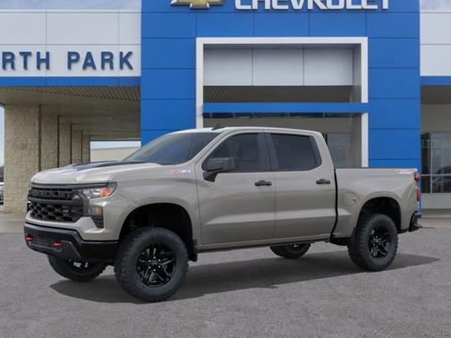 White 2026 Chevrolet Silverado 1500 Custom Trail Boss