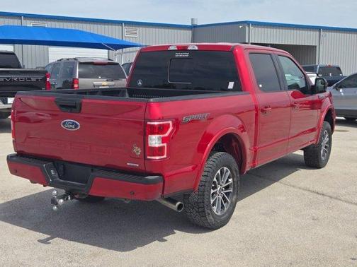 Red 2020 Ford F-150 Lariat