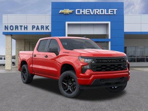 Red 2026 Chevrolet Silverado 1500 Custom