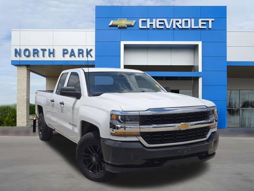Summit White 2019 Chevrolet Silverado 1500 LD WT