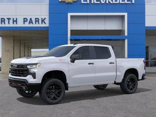 Summit White 2026 Chevrolet Silverado 1500 LT Trail Boss