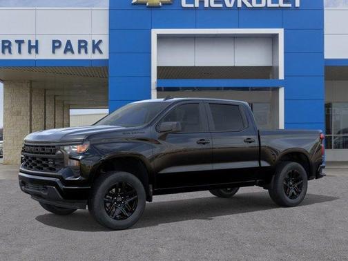 Black 2026 Chevrolet Silverado 1500 Custom
