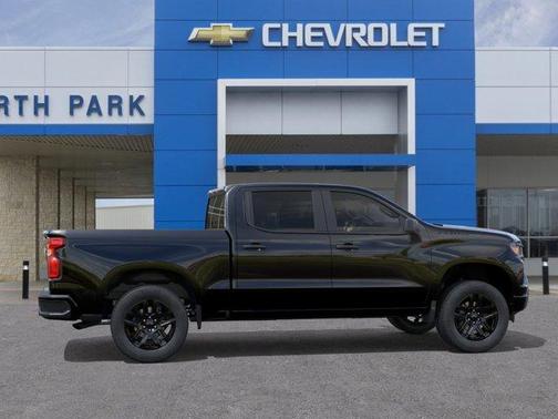 Black 2026 Chevrolet Silverado 1500 Custom