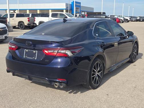 Blue 2022 Toyota Camry