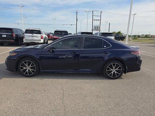 Blue 2022 Toyota Camry