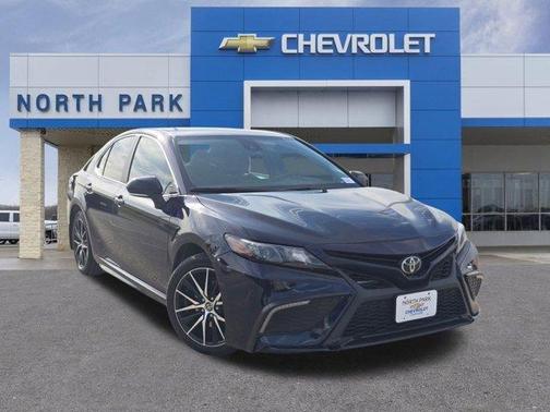 Blue 2022 Toyota Camry