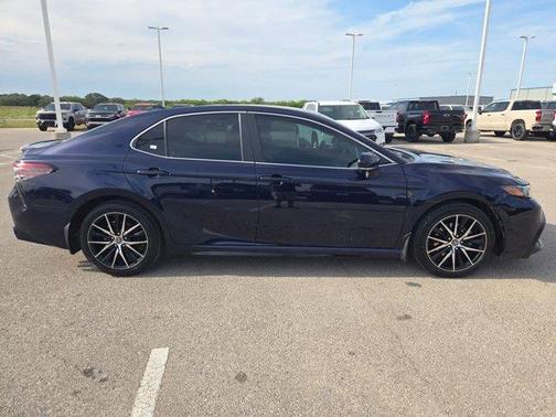 Blue 2022 Toyota Camry