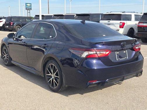 Blue 2022 Toyota Camry