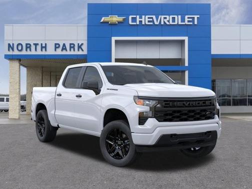 White 2026 Chevrolet Silverado 1500 Custom