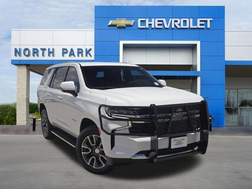 Summit White 2021 Chevrolet Tahoe LS