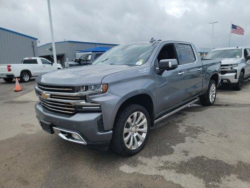 Satin Steel Metallic 2021 Chevrolet Silverado 1500 High Country