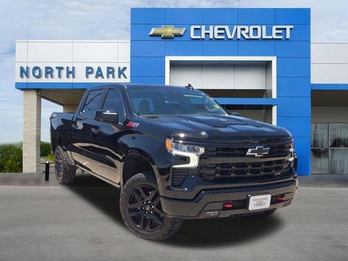 Black 2025 Chevrolet Silverado 1500 LT Trail Boss