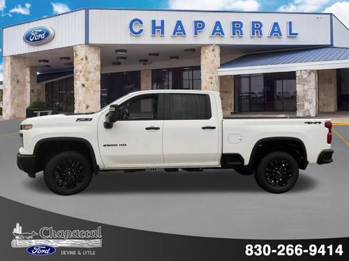 Summit White 2025 Chevrolet Silverado 2500 CUSTOM