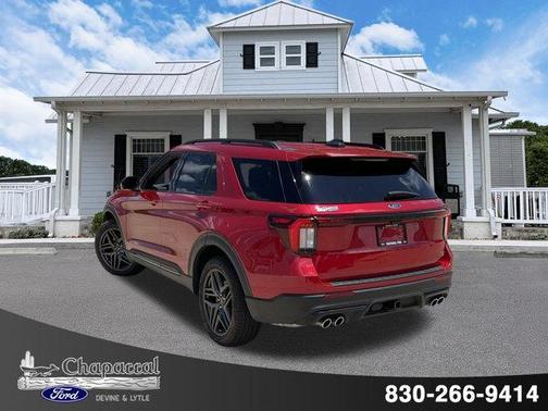Rapid Red Metallic Tinted Clearcoat 2025 Ford Explorer ST