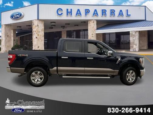 ANTIMATTER BLUE METALLIC 2022 Ford F-150 LARIAT