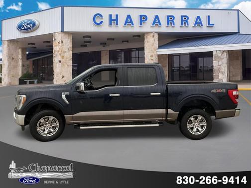 ANTIMATTER BLUE METALLIC 2022 Ford F-150 LARIAT