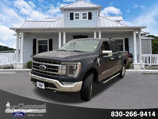 ANTIMATTER BLUE METALLIC 2022 Ford F-150 LARIAT