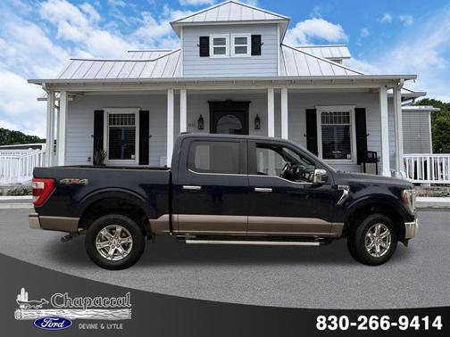 ANTIMATTER BLUE METALLIC 2022 Ford F-150 LARIAT
