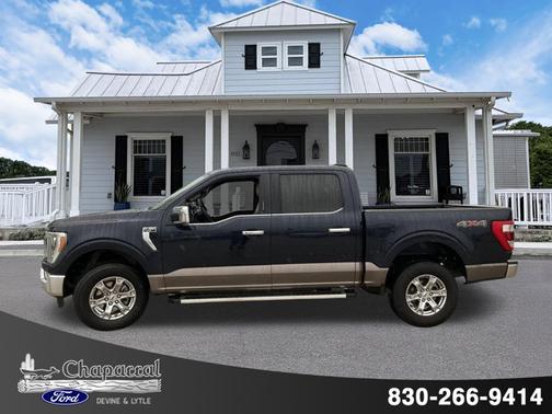 ANTIMATTER BLUE METALLIC 2022 Ford F-150 LARIAT