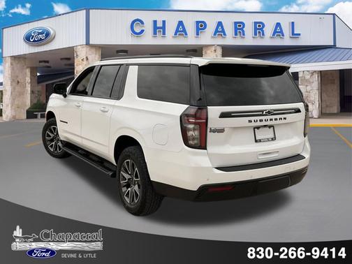 Summit White 2024 Chevrolet Suburban Z71