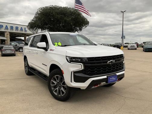 Summit White 2024 Chevrolet Suburban Z71