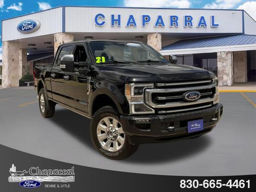 AGATE BLACK 2021 Ford F-250 PLATINUM