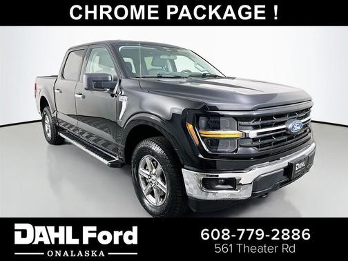 Agate Black 2025 Ford F-150 XLT