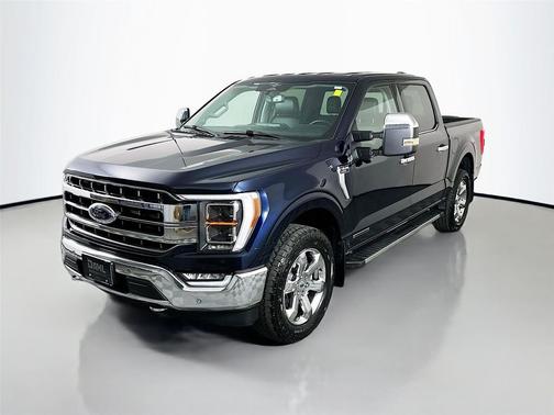 Antimatter Blue Metallic 2023 Ford F-150 Lariat