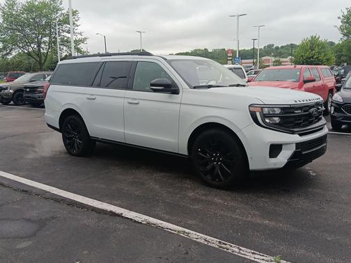 Space Silver Metallic 2025 Ford Expedition Max Platinum