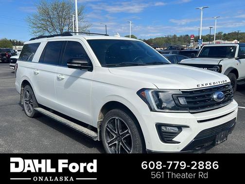 Star White Metallic Tri-Coat 2021 Ford Expedition Max Limited